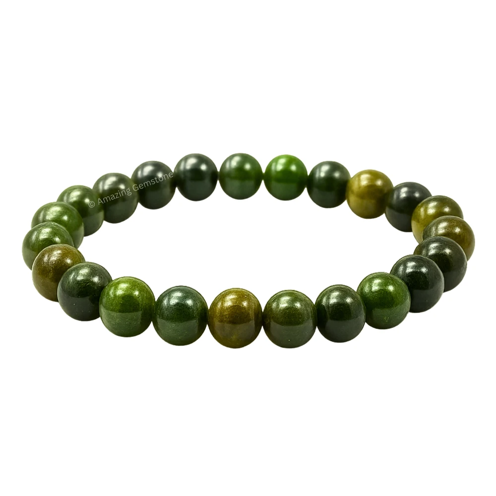 Chrome Diopside Bracelet (Strechable)