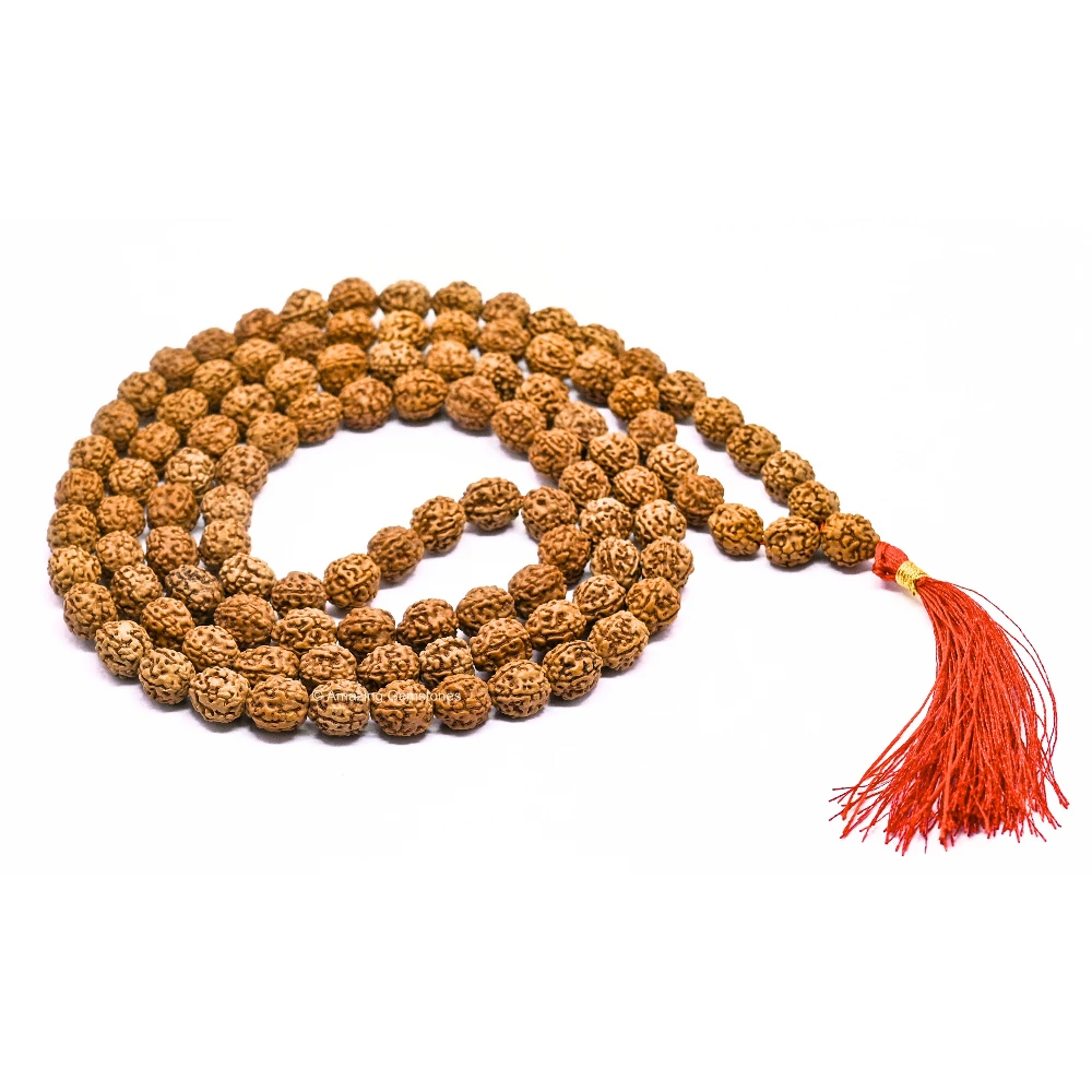10mm Rudraksha Mala (Without Knot)