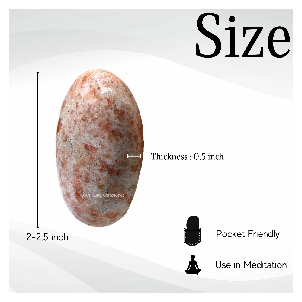 Sunstone Palm Stone (Large)