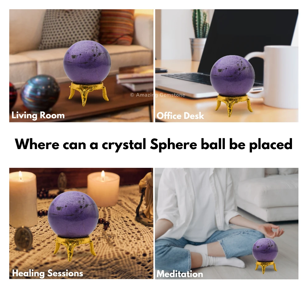Stichtite Sphere (1.5 Inch)