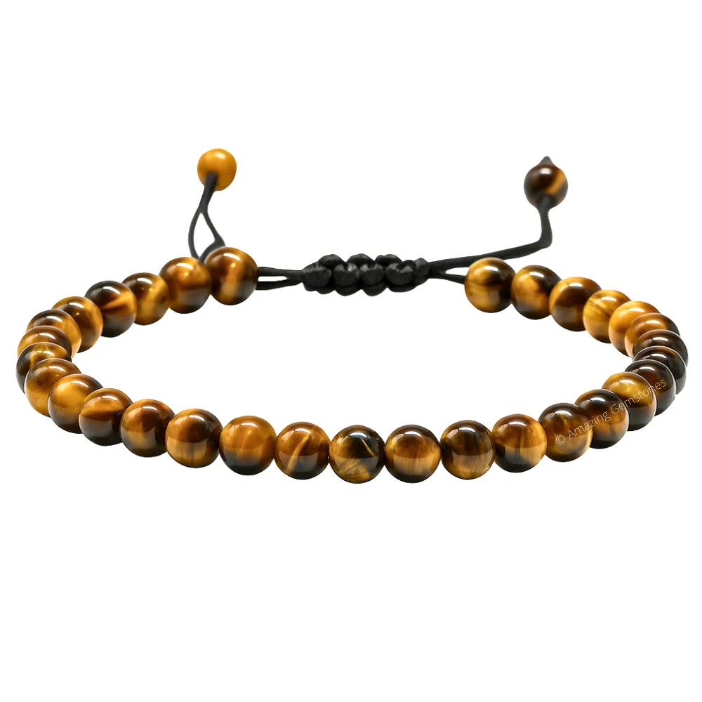 Tiger Eye Anklet (Without Knot)