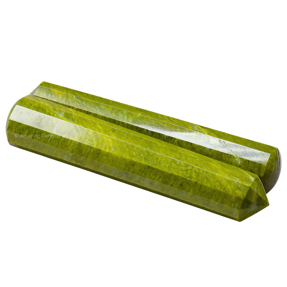 Vesuvianite Wand (Faceted)