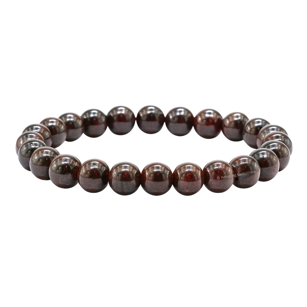 Garnet Bracelet (Strechable)