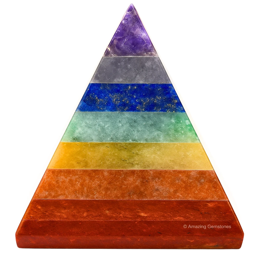 Chakra Pyramid (1 Inch)