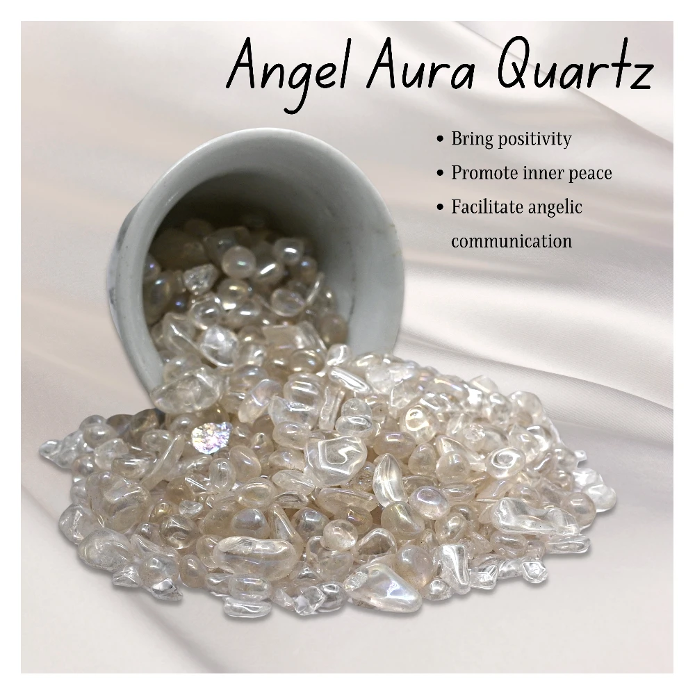 Angel Aura Quartz Chips (1LB)