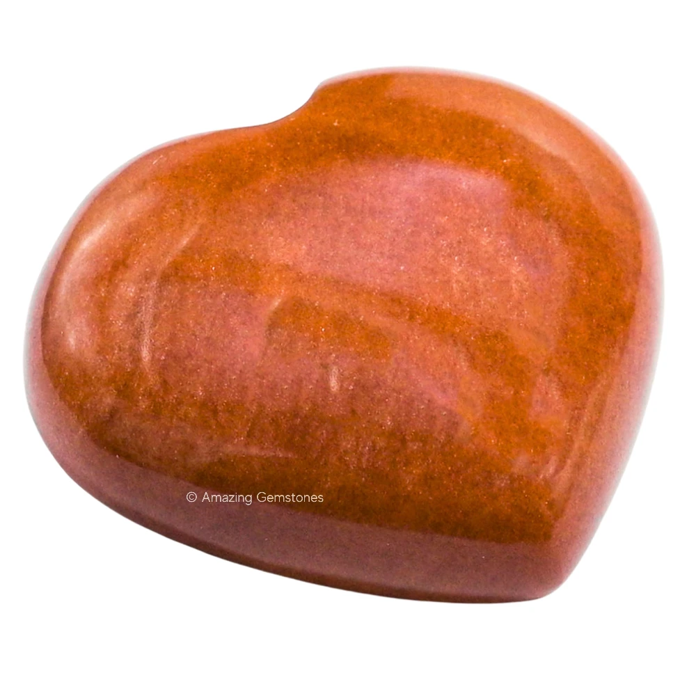 Chocolate Jasper Heart