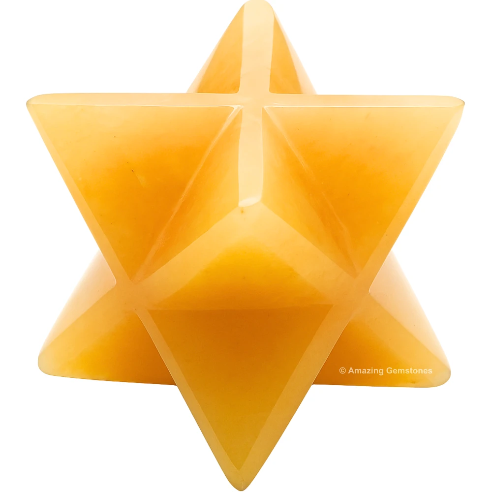 Yellow Aventurine Merkaba