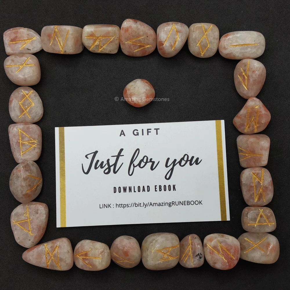 Sunstone Rune Stones Set