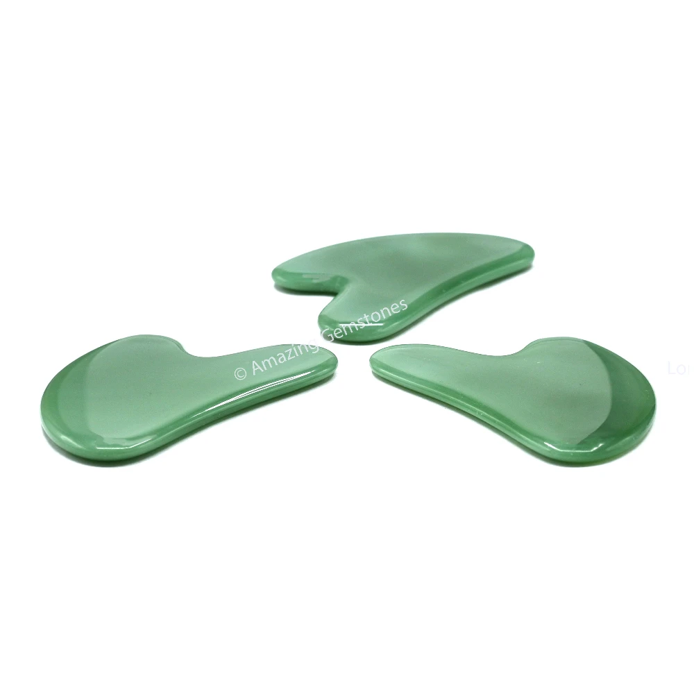 Green Glass Gua Sha