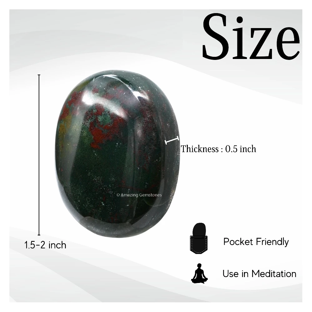 Bloodstone Palm Stone