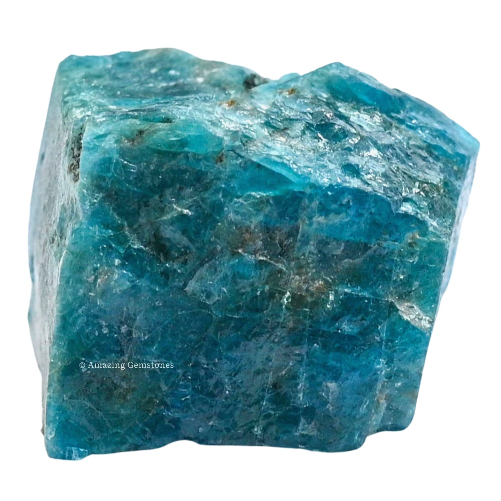 Green Apatite Raw Crystals (5 Pieces)