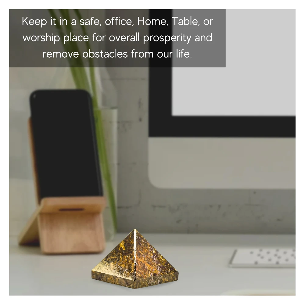 Bronzite Pyramid (1 Inch)