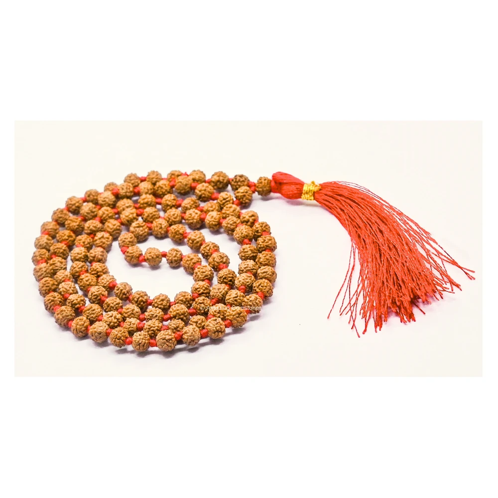 5mm Rudraksha Mala (Hand Knotted)