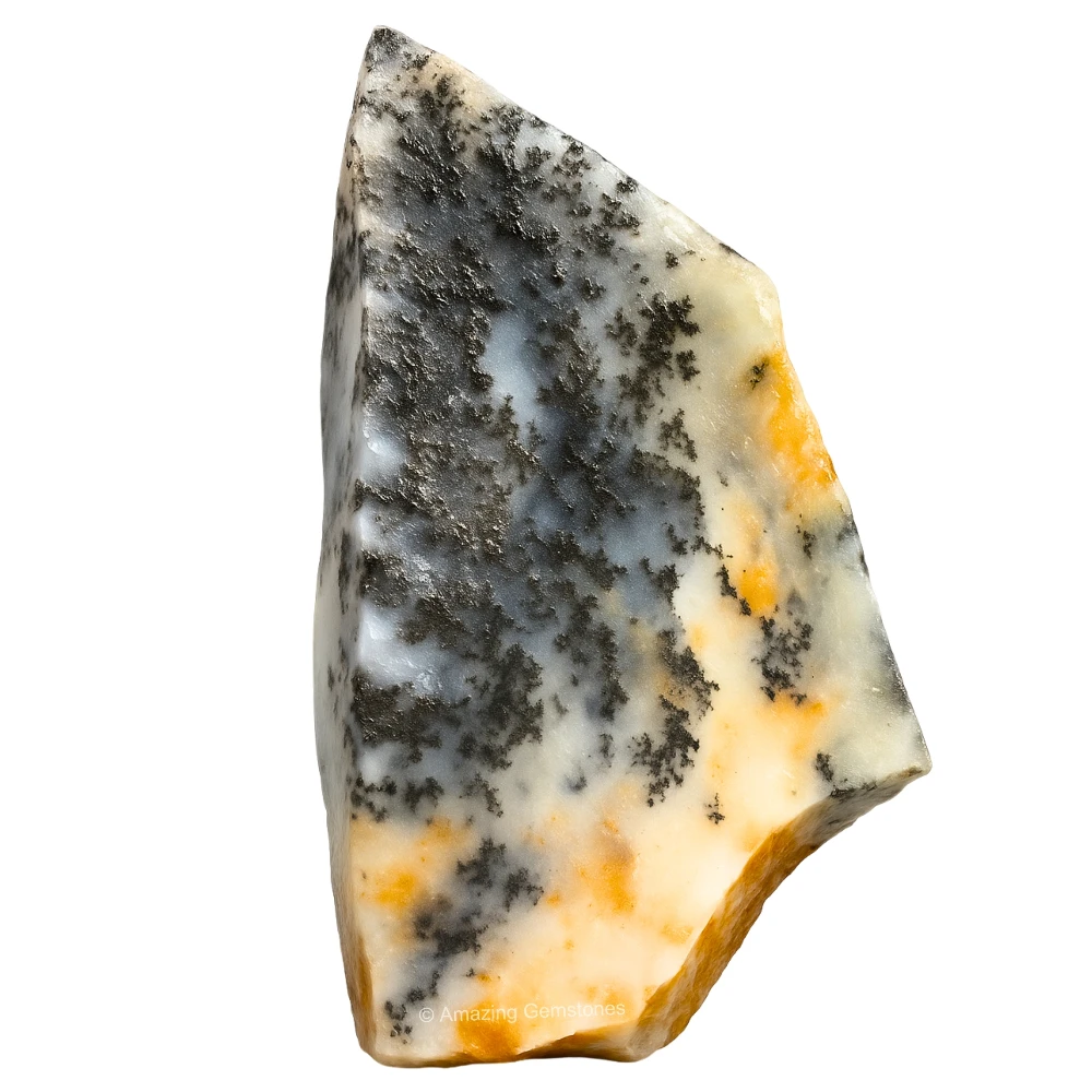 Dendrite Opal Raw Crystals (2 Pieces)