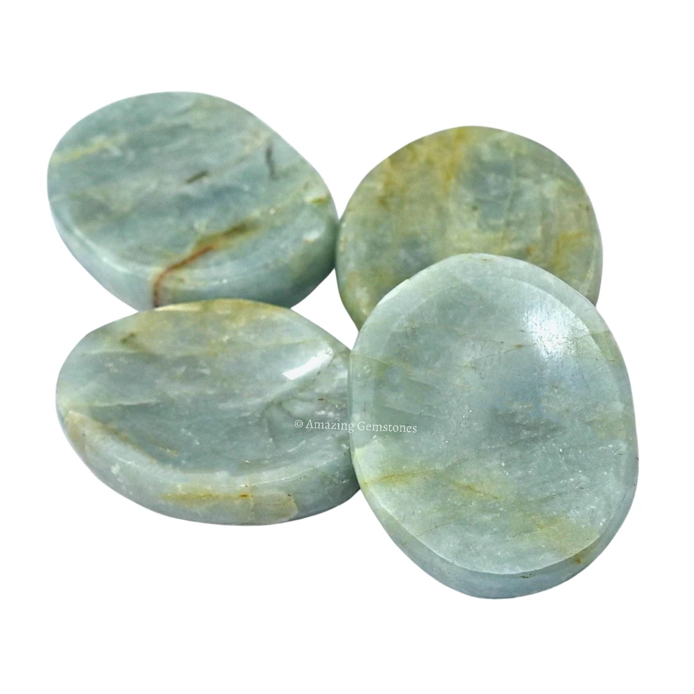 Aquamarine Worry Stone