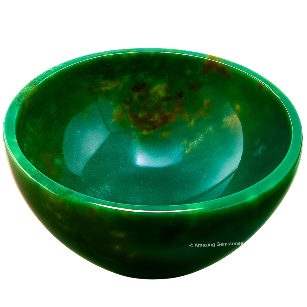 Bloodstone Crystal Bowl - 2 Inch