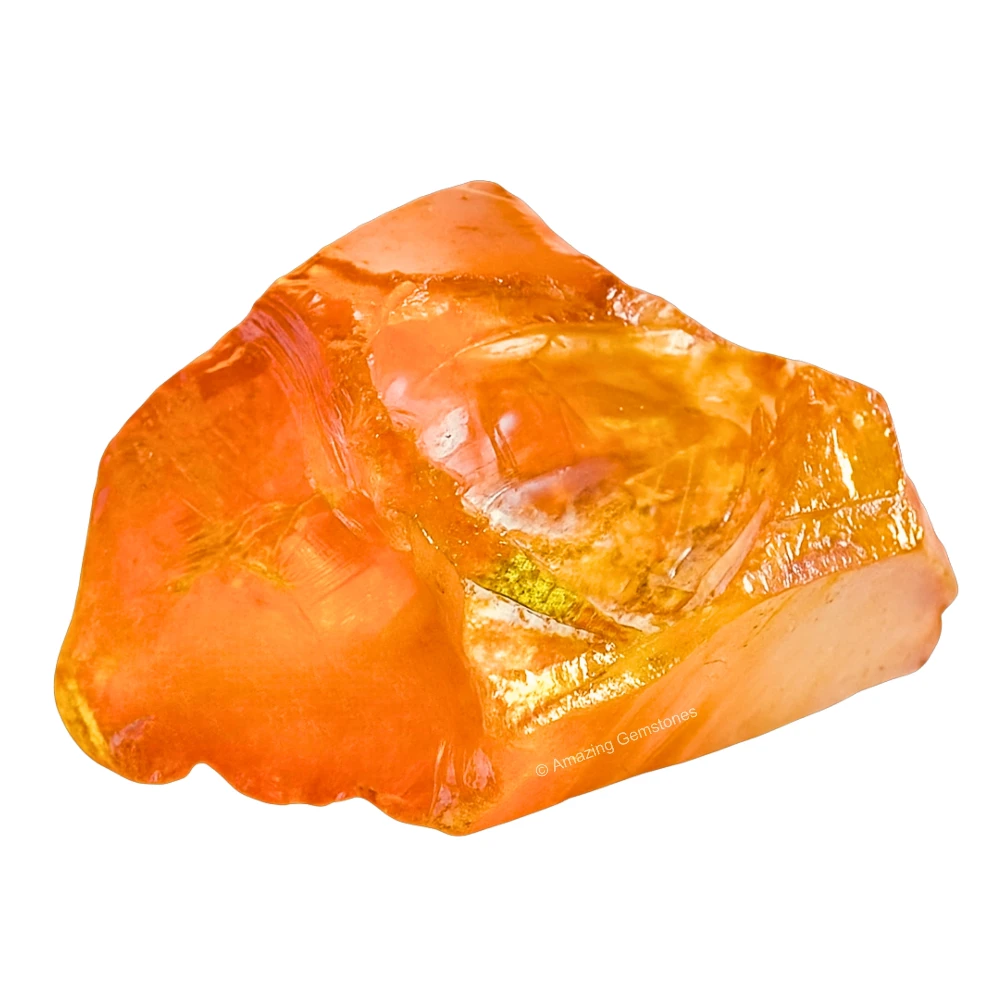 Tangerine Aura Quartz Raw Crystals (1 LB)