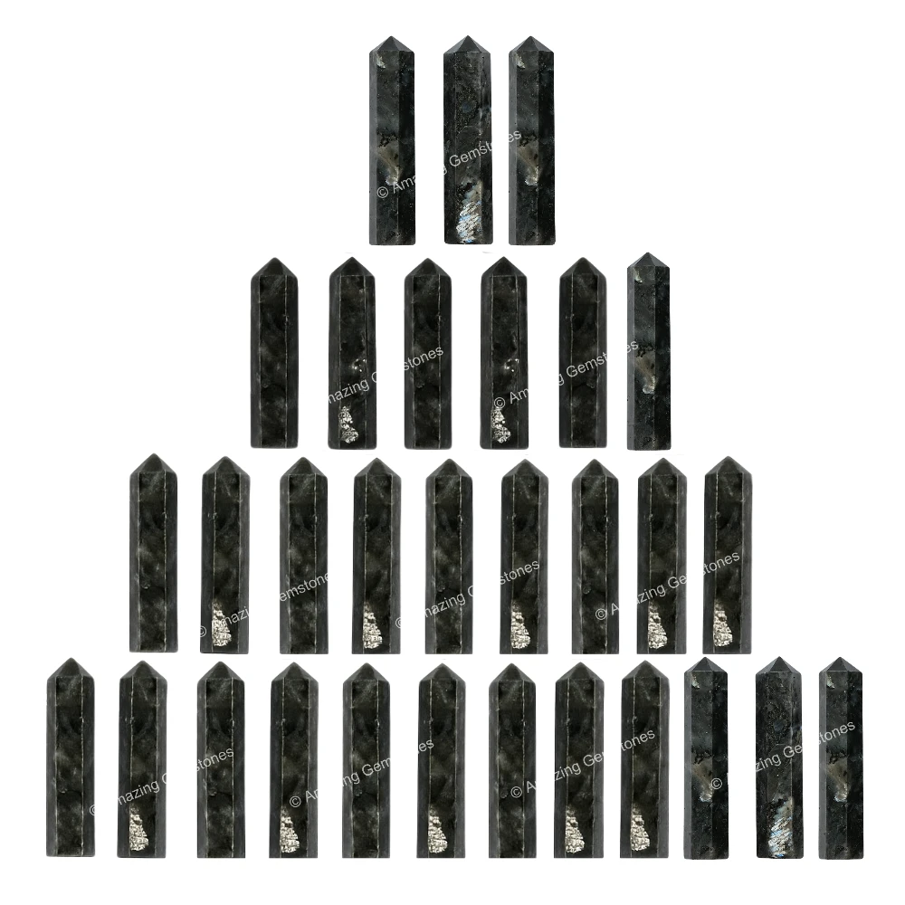 Larvikite Pencil Points (Set of 3)