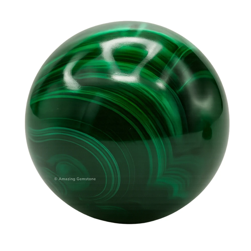 Malachite Sphere (2 Inch)