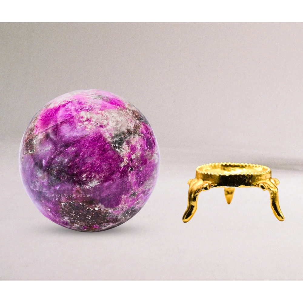Cobalt Calcite Sphere (2 Inch)