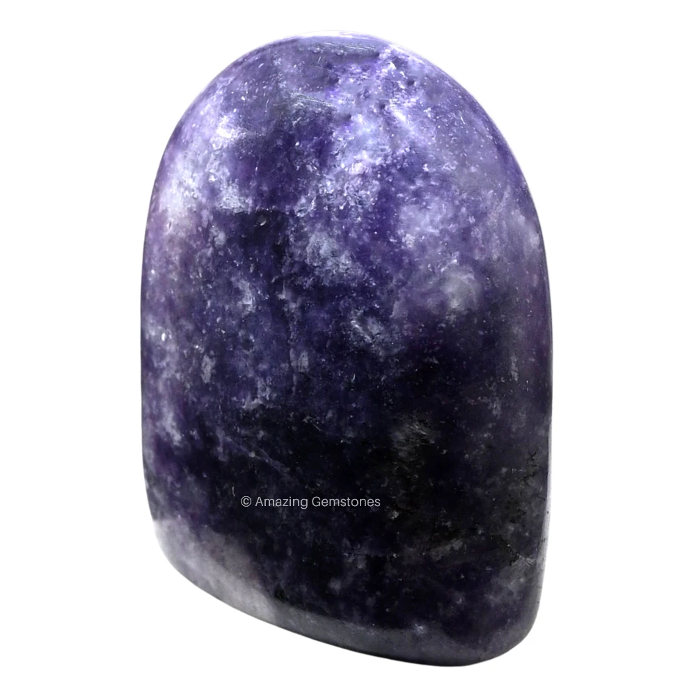 Lepidolite Standing Palm Stone (Regular)
