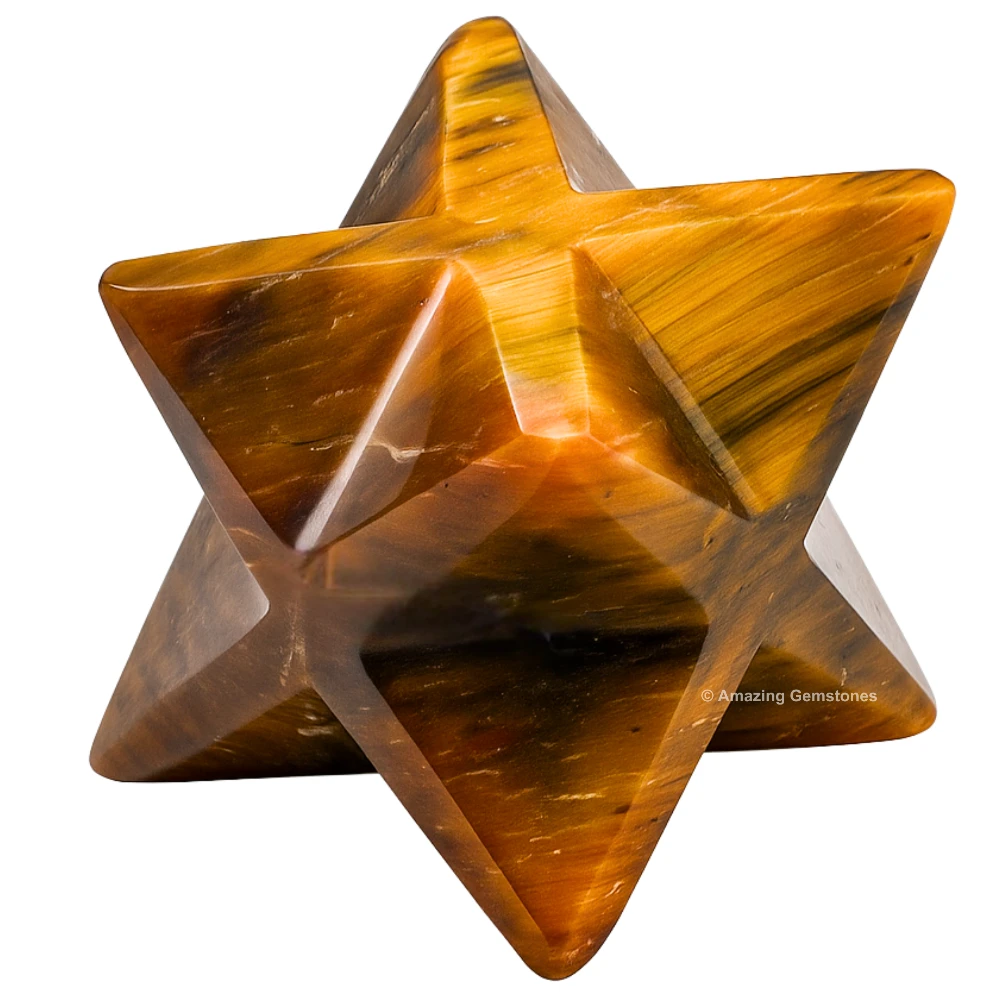 Tiger Eye Merkaba (15-20 mm)