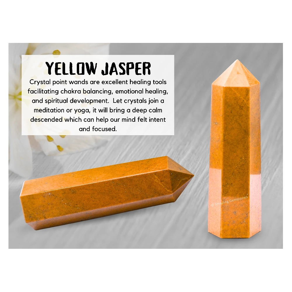 Yellow Jasper Tower (5.5" to 6" Inch)