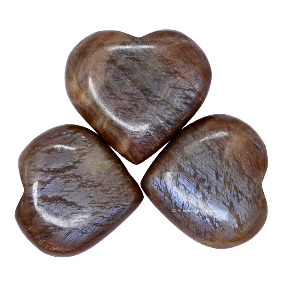 Sun Moonstone Heart