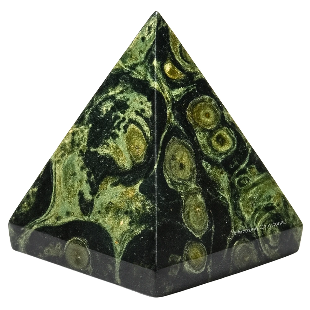 Kambaba Jasper Pyramid (1.5 Inch)