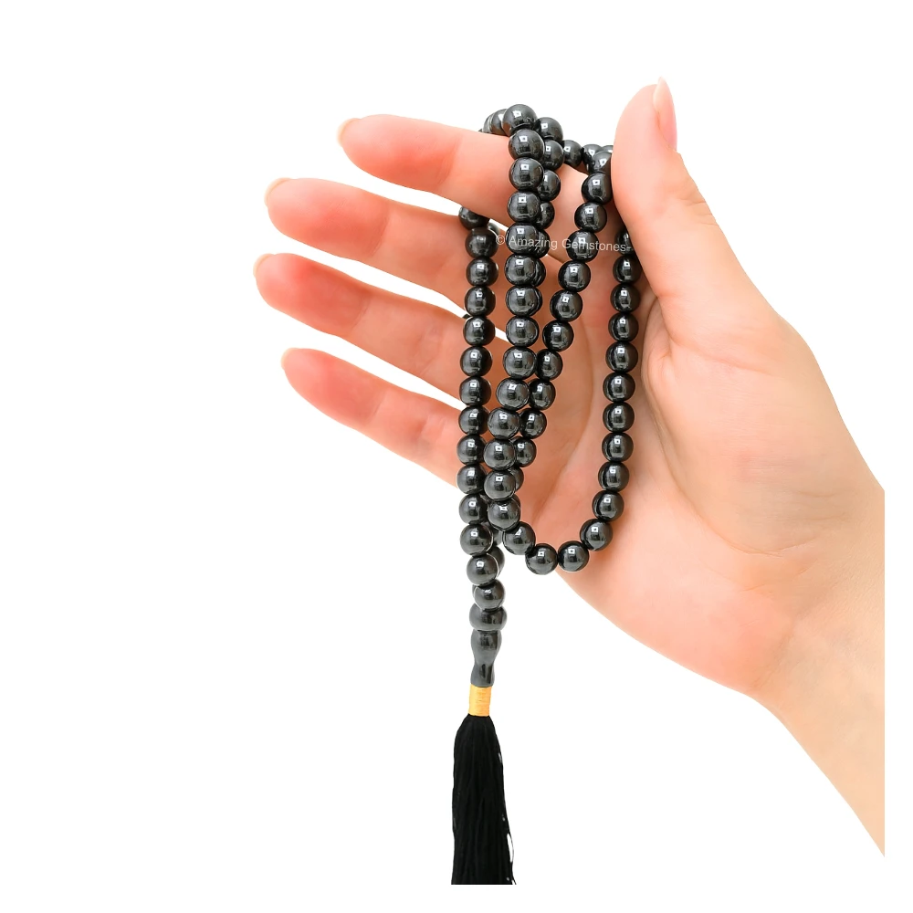 Hematite Mala (Without Knot)
