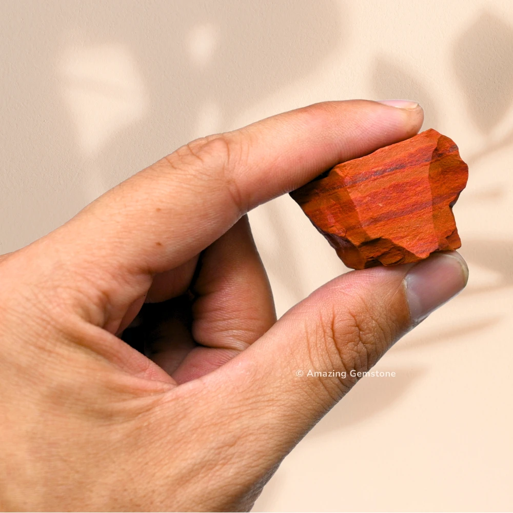 Red Jasper Raw Crystals (5 Pieces)