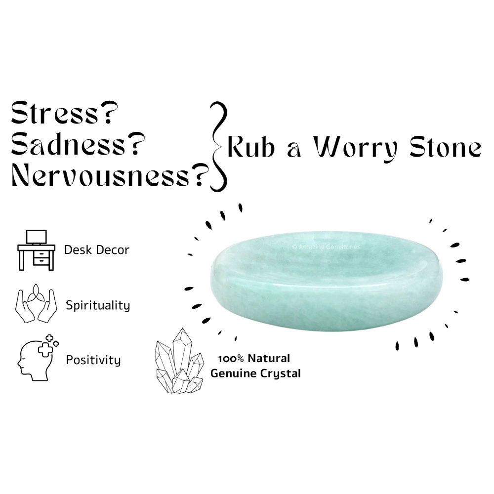 Amazonite Worry Stone