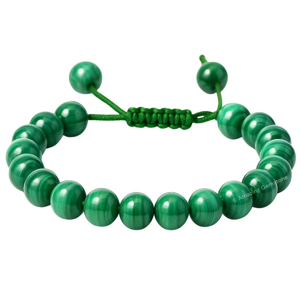 Malachite Bracelet (Adjustable)
