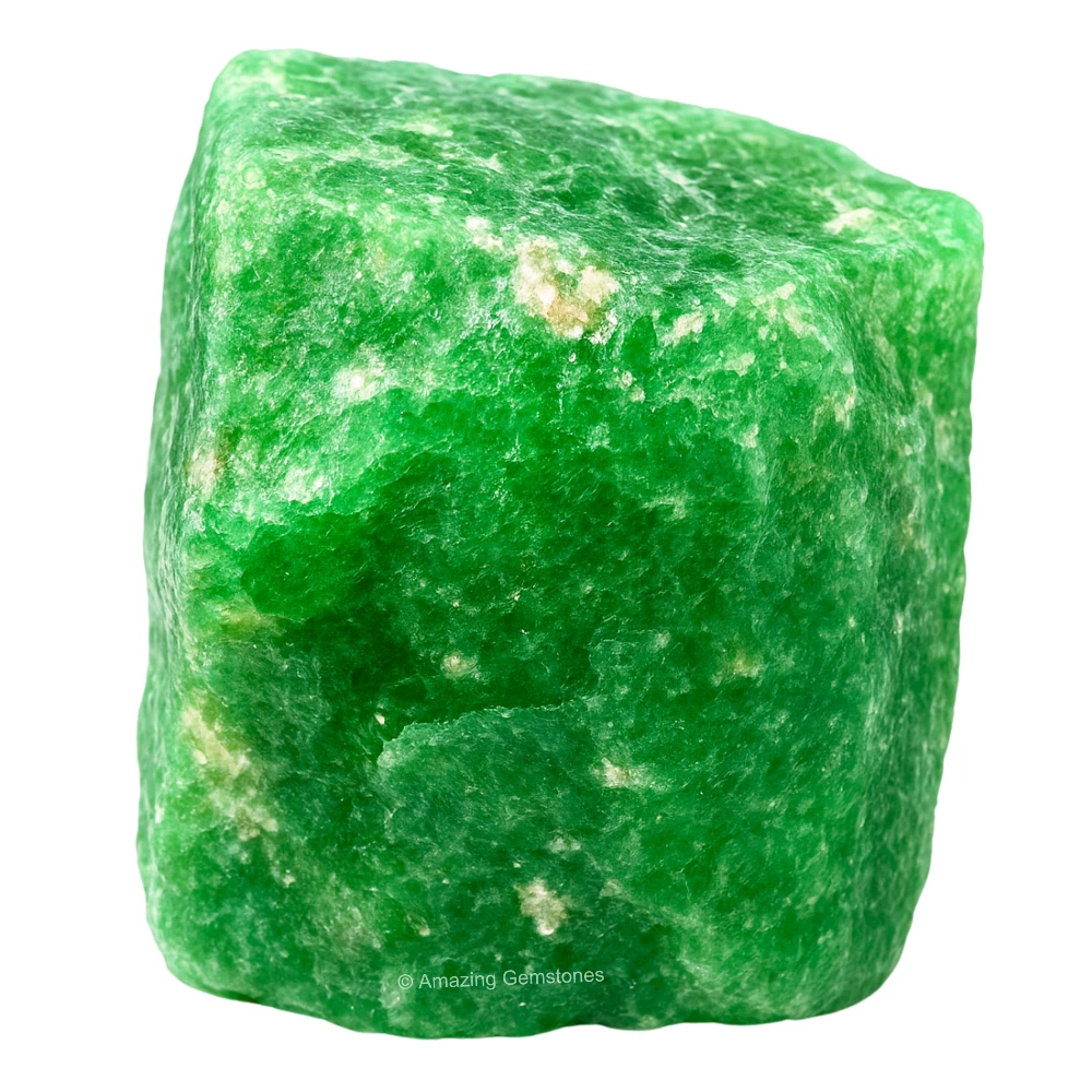 Green Strawberry Quartz Raw Crystals (5 Pieces)