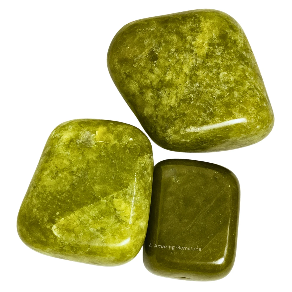 Tumbled Vesuvianite Crystals Stones (1000+ Carats)