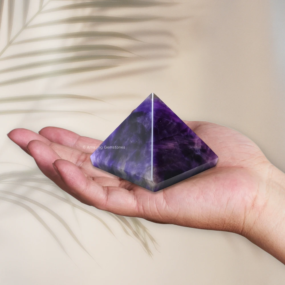 Amethyst Pyramid (1.5 Inch)