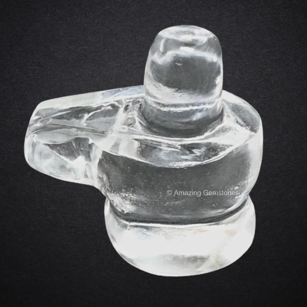 Clear Quartz Shivling