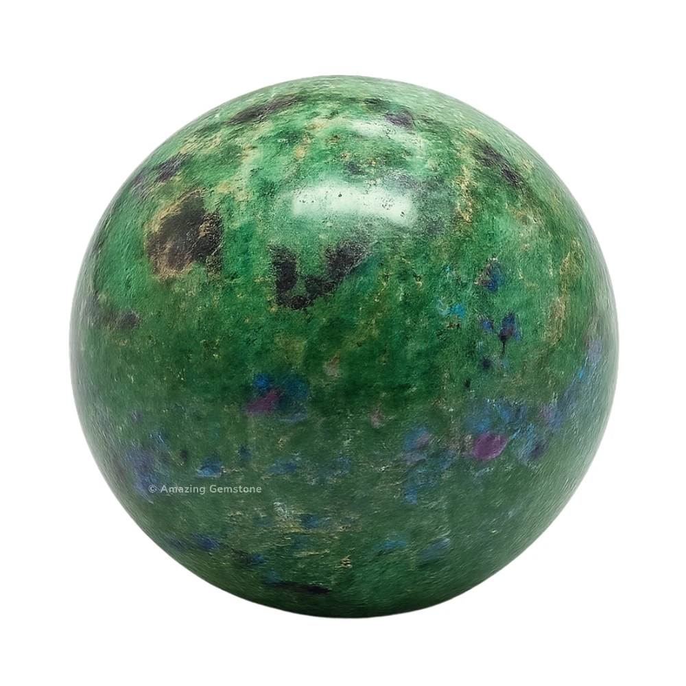 Ruby Zoisite Sphere (2 Inch)