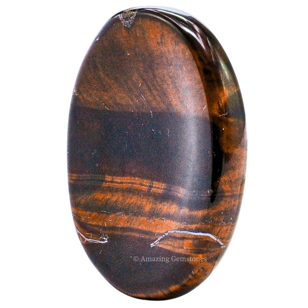 Red Tiger Eye Worry Stone