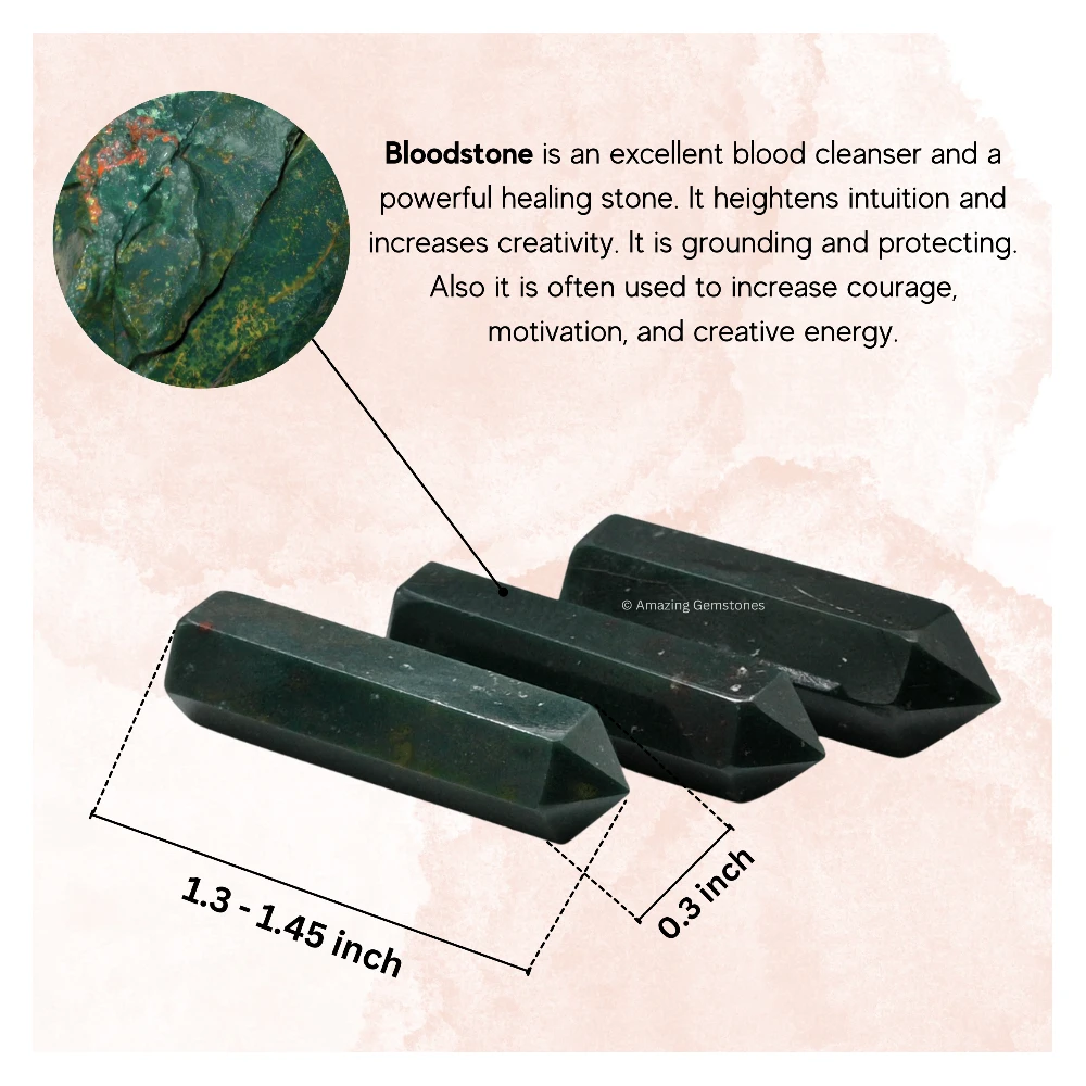 Bloodstone Pencil Points (Set of 3)