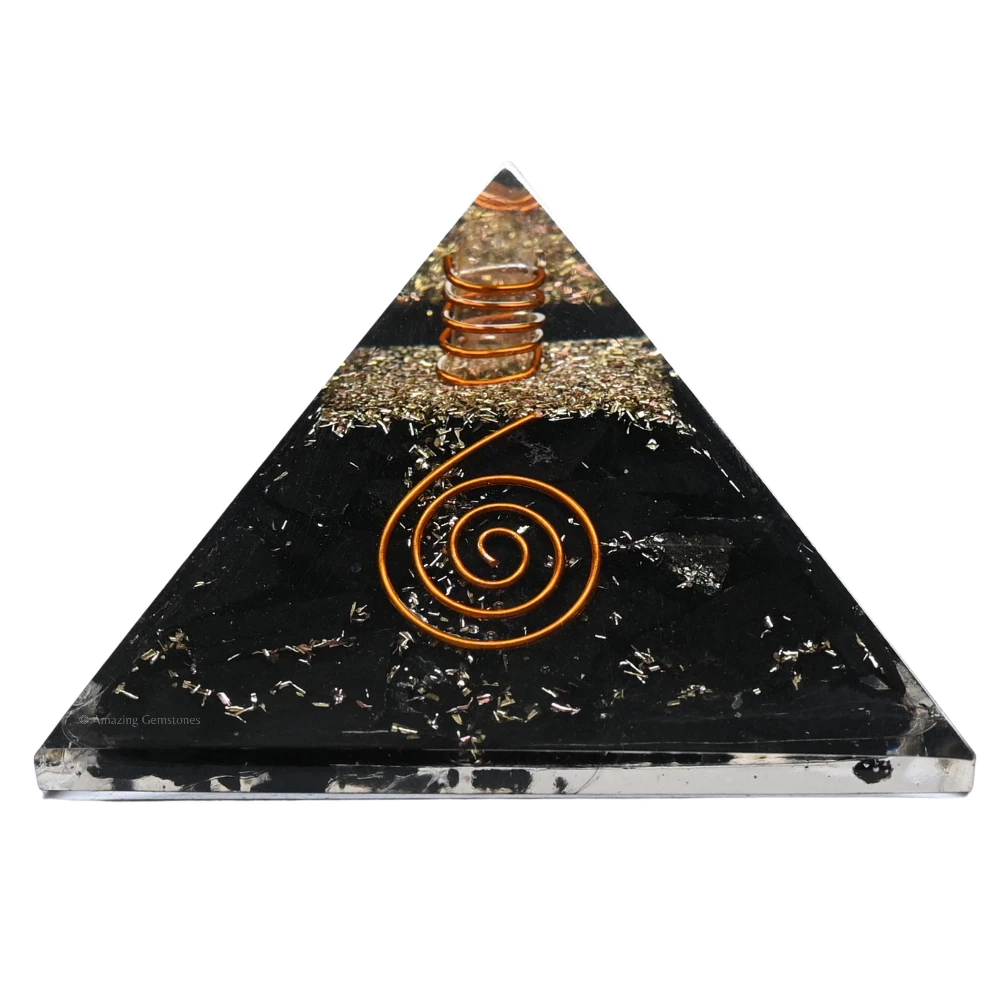 Shungite Orgone Pyramid