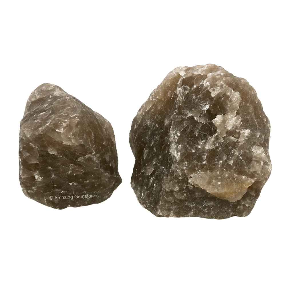 Smoky Quartz Raw Crystals (5 Pieces)