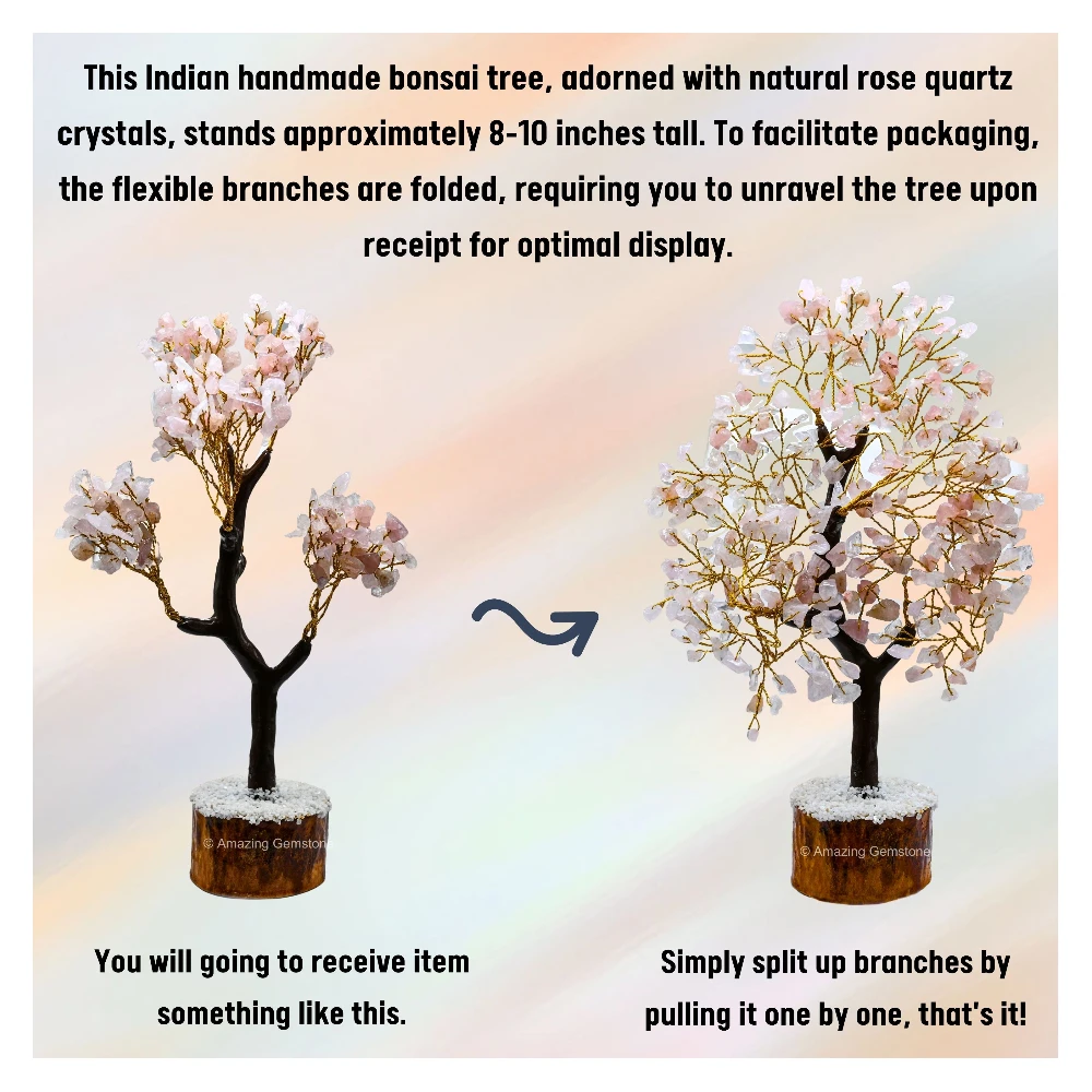Rose Quartz Tree (200 Beads)