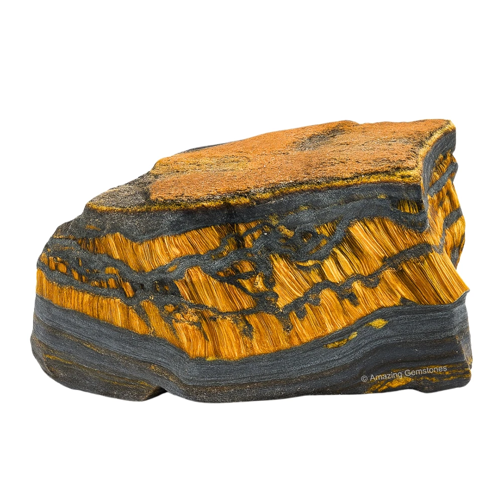 Iron Tiger Eye Raw Crystals (1 LB)