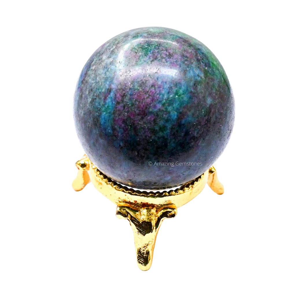 Ruby Kyanite Sphere (1.5 Inch)