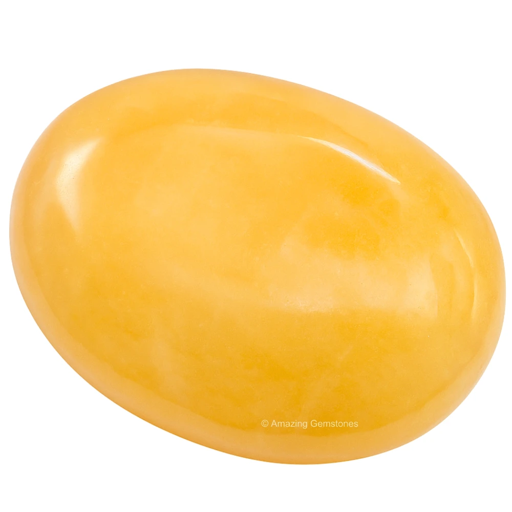 Yellow Aventurine Palm Stone