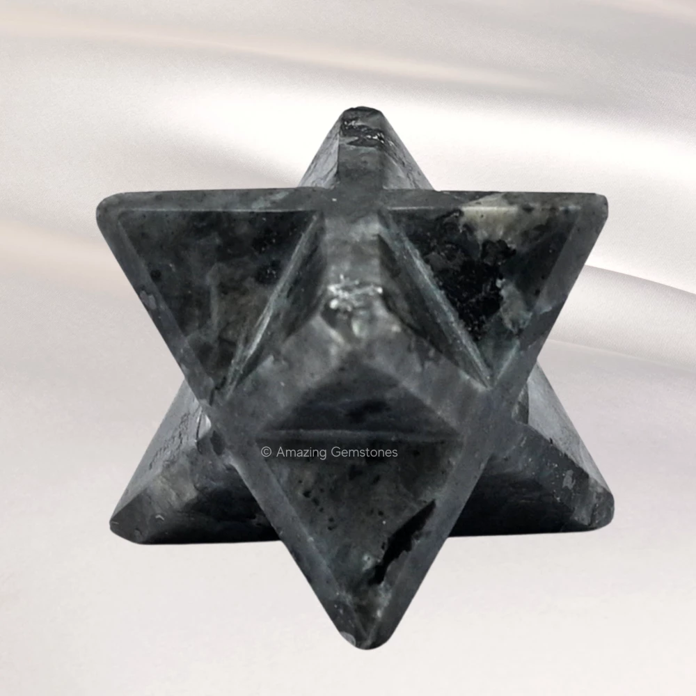 Larvikite Merkaba (20-25 mm)