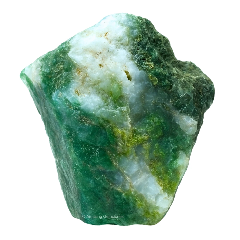 Moss Agate Raw Crystals (5 Pieces)