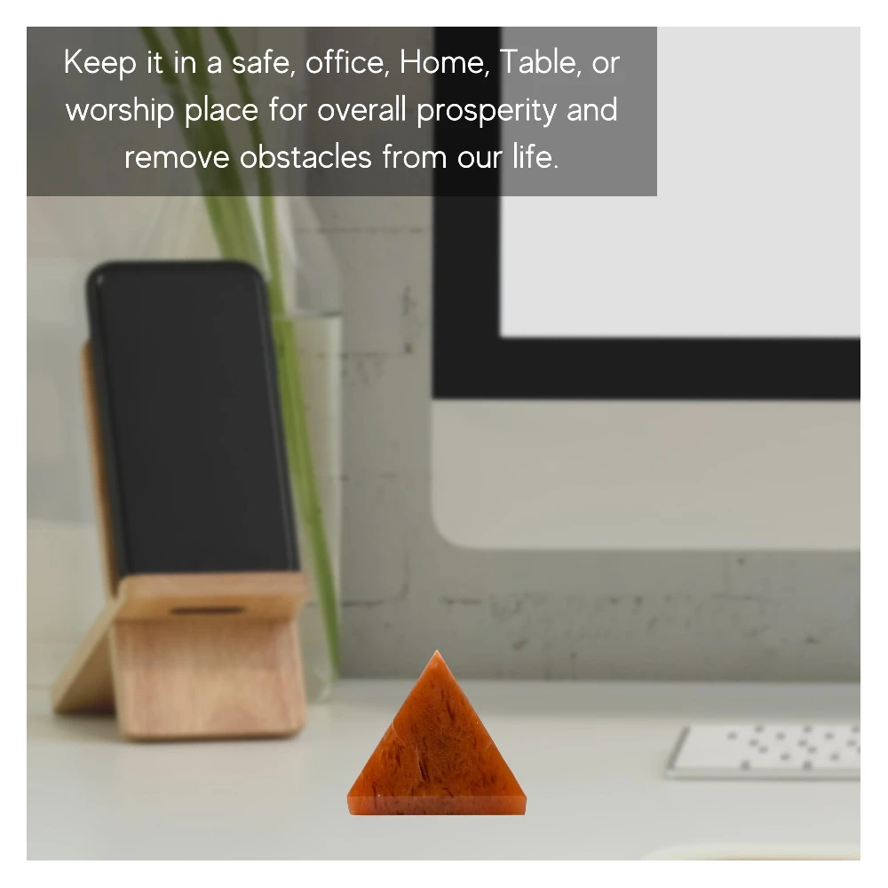 Red Aventurine Pyramid (1 Inch)