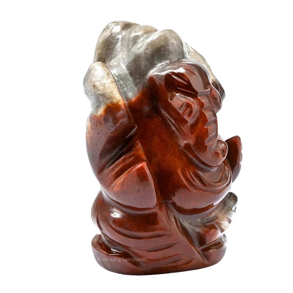 Narmada Shiva Lingam Ganesha Crystal Idol